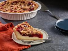Wewalka - Cranberry Cheese Crumb Pie