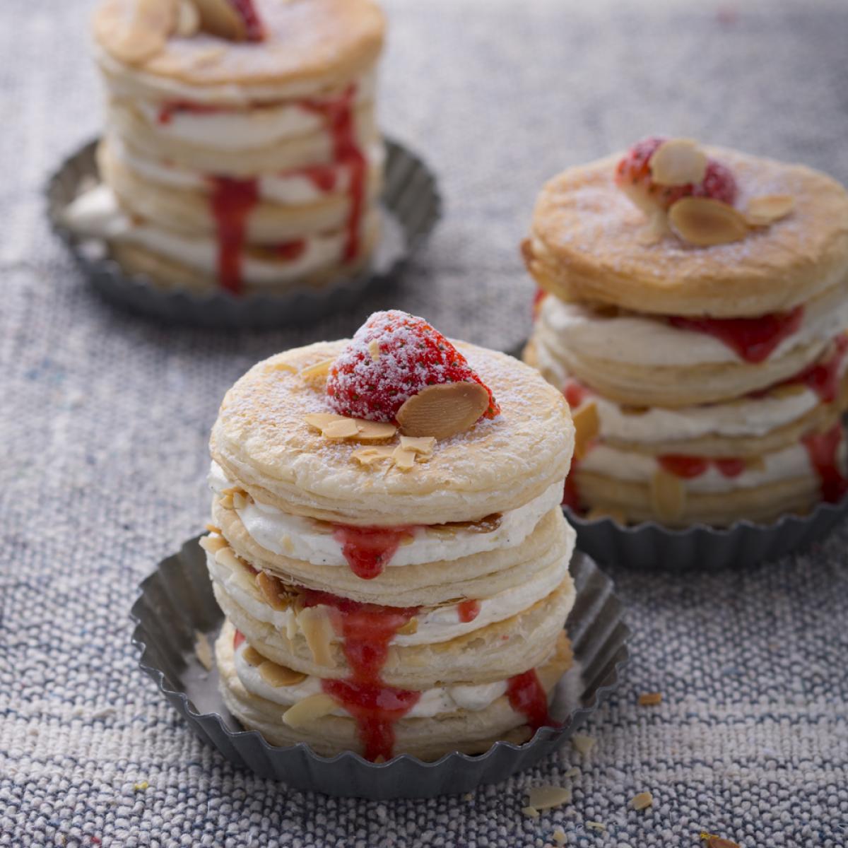 Wewalka Recipe - Puff Pastry Towers