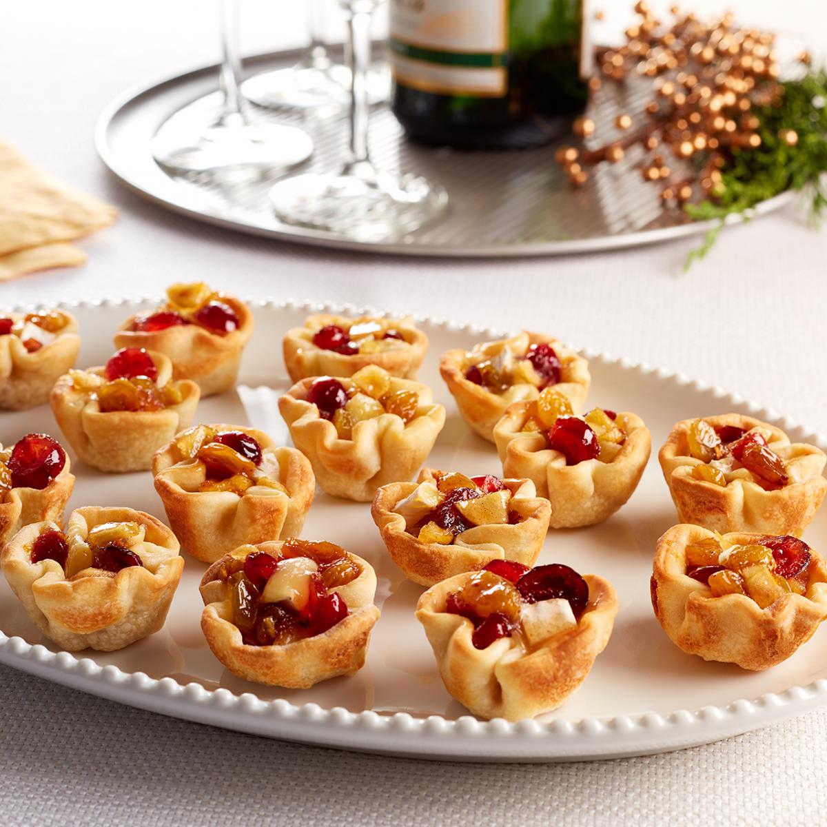 Wewalka Recipe - Cheese & Chutney Canapés