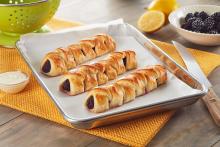 Wewalka - Blackberry and Lemon Curd Braids