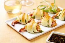 Wewalka - Wrapped Shrimp Appetizer