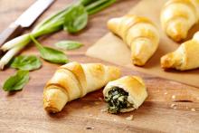 Wewalka - Recipe - Spinach & Ricotta Croissants - Puff Pastry