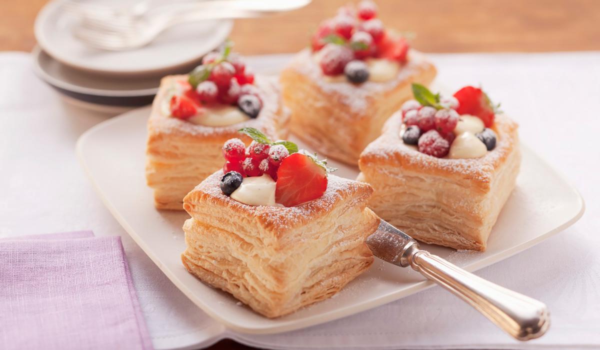 Wewalka Recipe - Vanilla Cream Vol-au-Vent