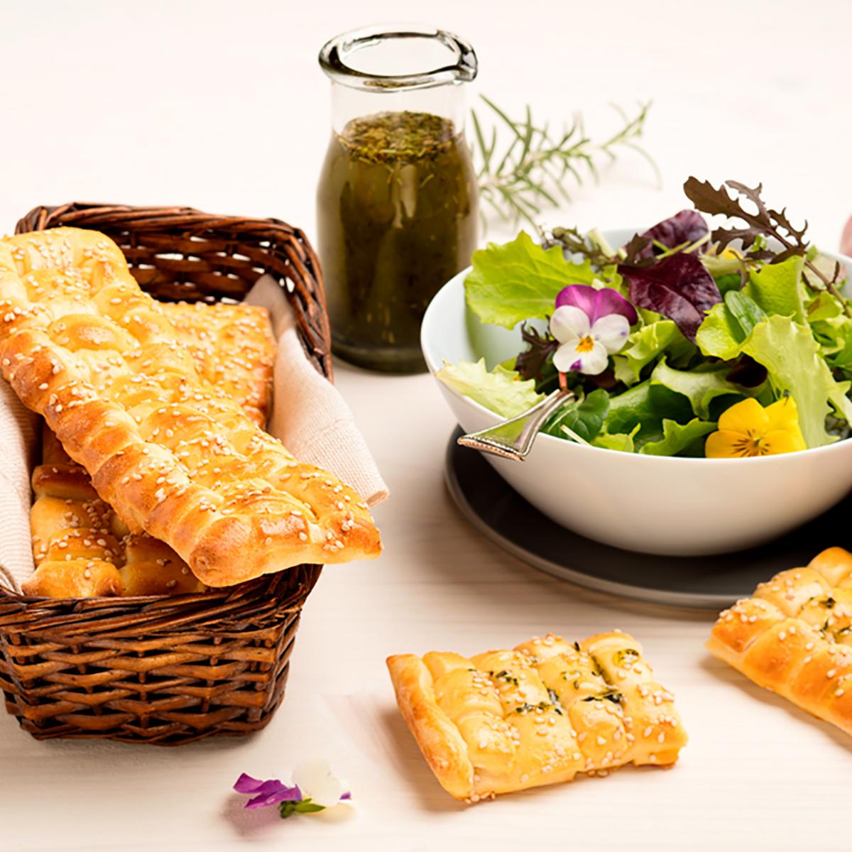 Wewalka Recipe - Woven Sesame Bread